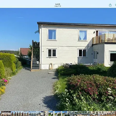 Lys Og Trivelig Leilighet I Larvik Extérieur photo